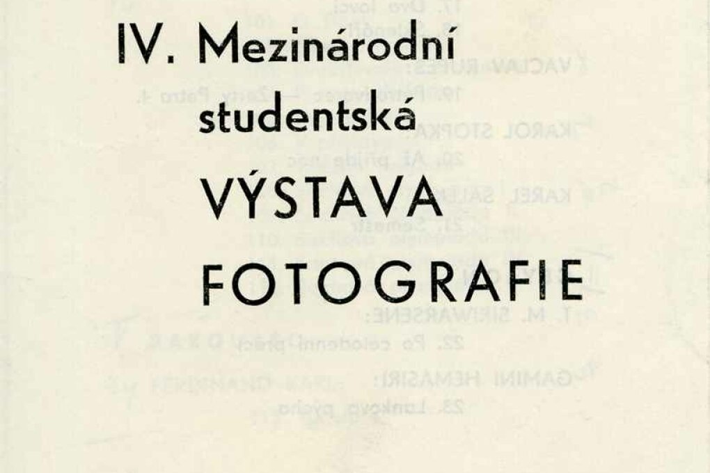 IV. mezinárodní studentská výstava fotografie